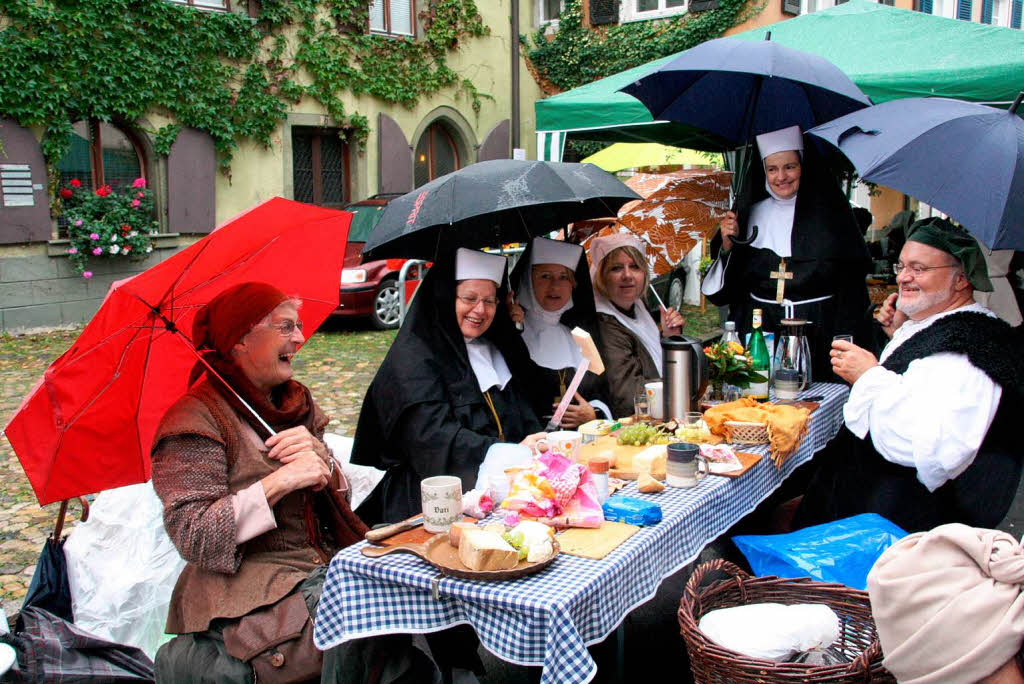 Reise in die Vergangenheit: Rund 600 Akteure verwandeln Staufen bei den STAdtGESchichten in eine groe Bhne.