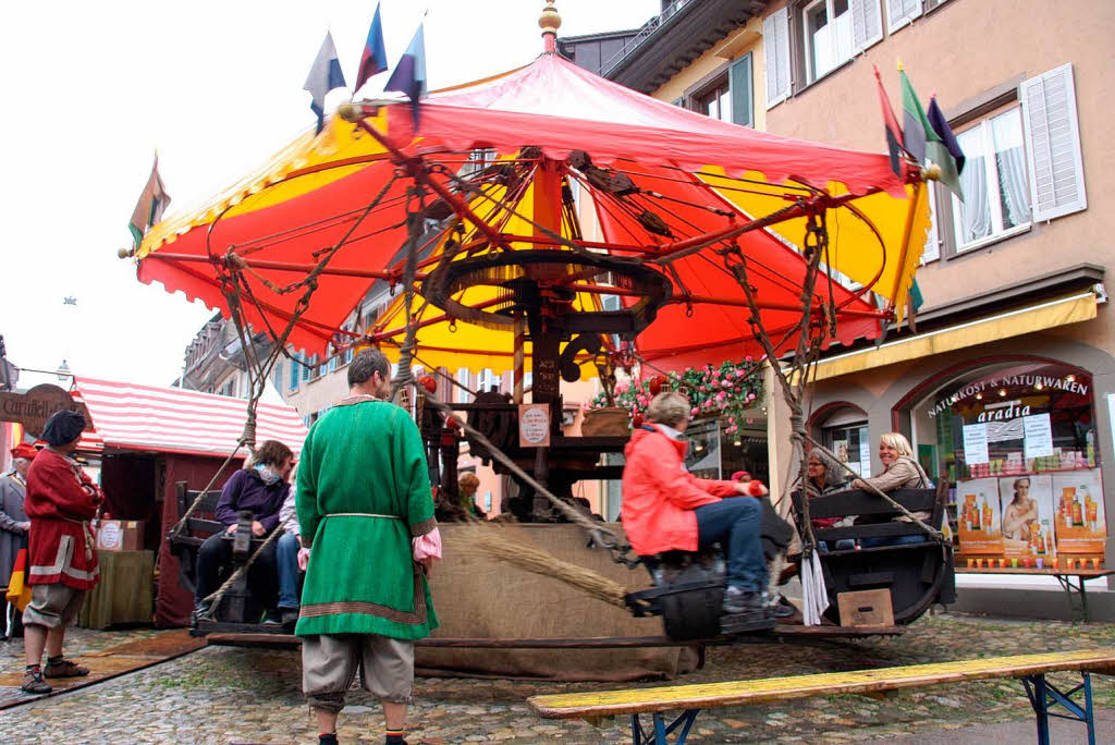 Reise in die Vergangenheit: Rund 600 Akteure verwandeln Staufen bei den STAdtGESchichten in eine groe Bhne.