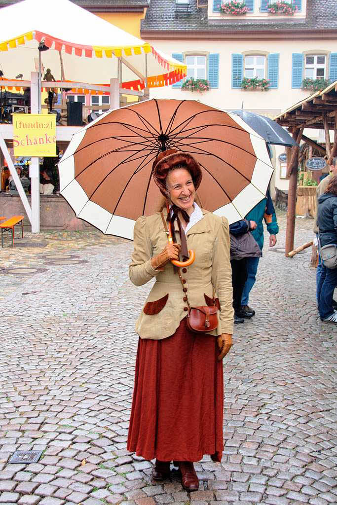 Reise in die Vergangenheit: Rund 600 Akteure verwandeln Staufen bei den STAdtGESchichten in eine groe Bhne.