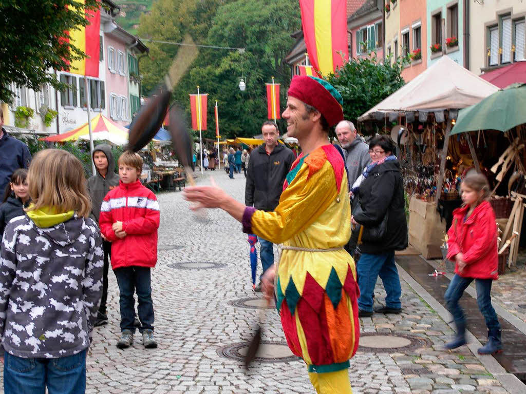 Zeitreise in die Vergangenheit: Rund 600 Akteure verwandeln Staufen bei den STAdtGESchichten in eine groe Bhne.