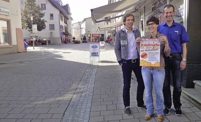 Die Vorsitzenden und die Eventmanageri...er, Nadine Gentili und Martin Bhler.   | Foto: Silke Hartenstein