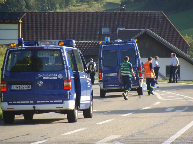 Schwerer Verkehrsunfall auf der B294 Zwischen Prechtal und Heidburg.  | Foto: Kamera24.TV