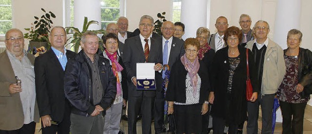 Oberbrgermeister  Wolfgang G. Mller ...germeister von  St. Clair de la Tour.   | Foto: heidi fssel