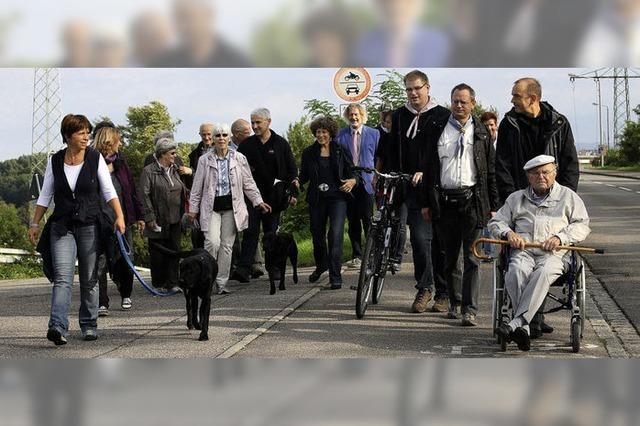 Sternmarsch und Fahrradrallye