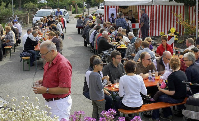 Einen Besucherandrang wie selten erlebte das DRK-Herbstfest.   | Foto: hans spengler