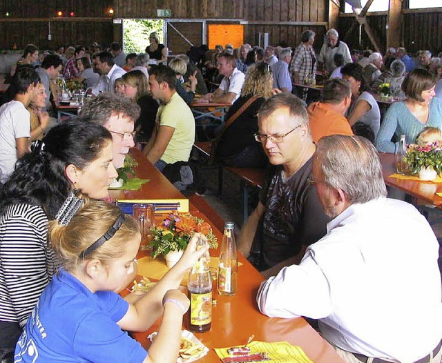 Groer Besucherandrang herrschte am So...tung sorgten zahlreiche Gastvereine.    | Foto: Bode