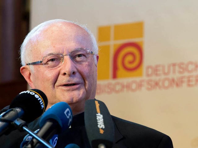 Robert Zollitsch,  der Vorsitzende der Deutschen Bischofskonferenz  | Foto: dapd