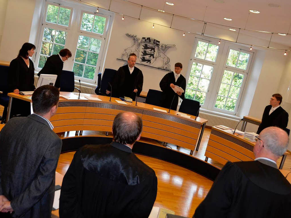 Prozess gegen Rickenbachs Bürgermeister Norbert Moosmann vor dem Landgericht Waldshut Prozess gegen Rickenbachs Bürgermeister Norbert Moosmann vor dem Landgericht Waldshut