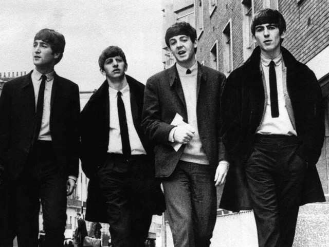 Die Beatles sind John Lennon, Paul McCartney, George Harrison und Ringo Starr.  | Foto: dpa