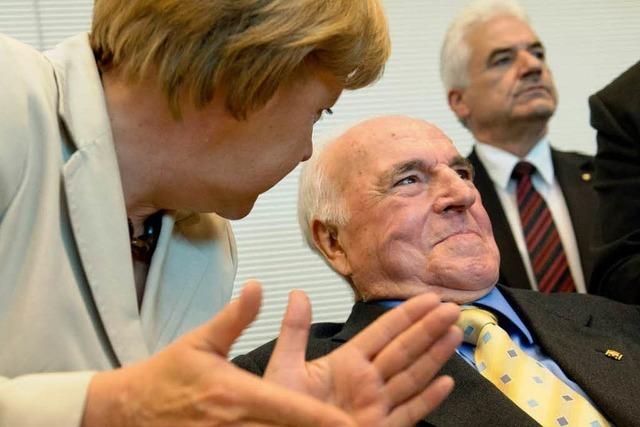 20-mintiger Auftritt: Kohl besucht die CDU-Fraktion