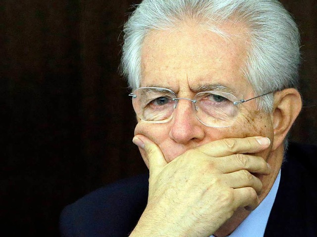 Italiens Premier Mario Monti  | Foto: dapd
