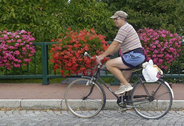 Finanziert: 21 Kilometer des Radwegs wurden von der EU bezahlt.   | Foto: Rolf mller