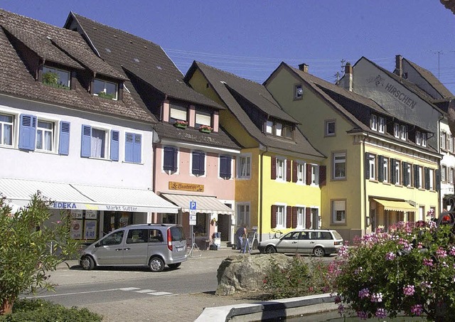 Wo im Innenbereich von  Sulzburg und L...ersuchung der Stadt ist  ernchternd.   | Foto: Volker Mnch