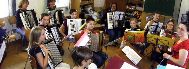 Beim Akkordeon-Orchester Fischingen beginnt bald wieder ein neuer Anfngerkurs.   | Foto: privat