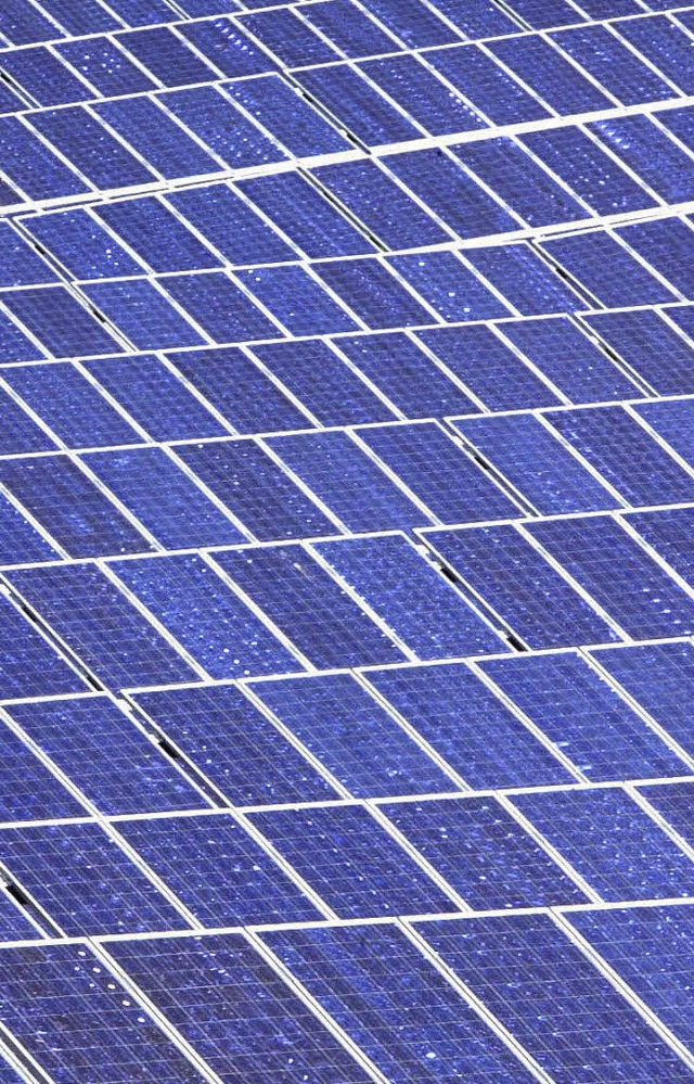 Das Interesse von Firmen, Solarpaneele... bauen, hlt sich offenbar in Grenzen.  | Foto: DPa