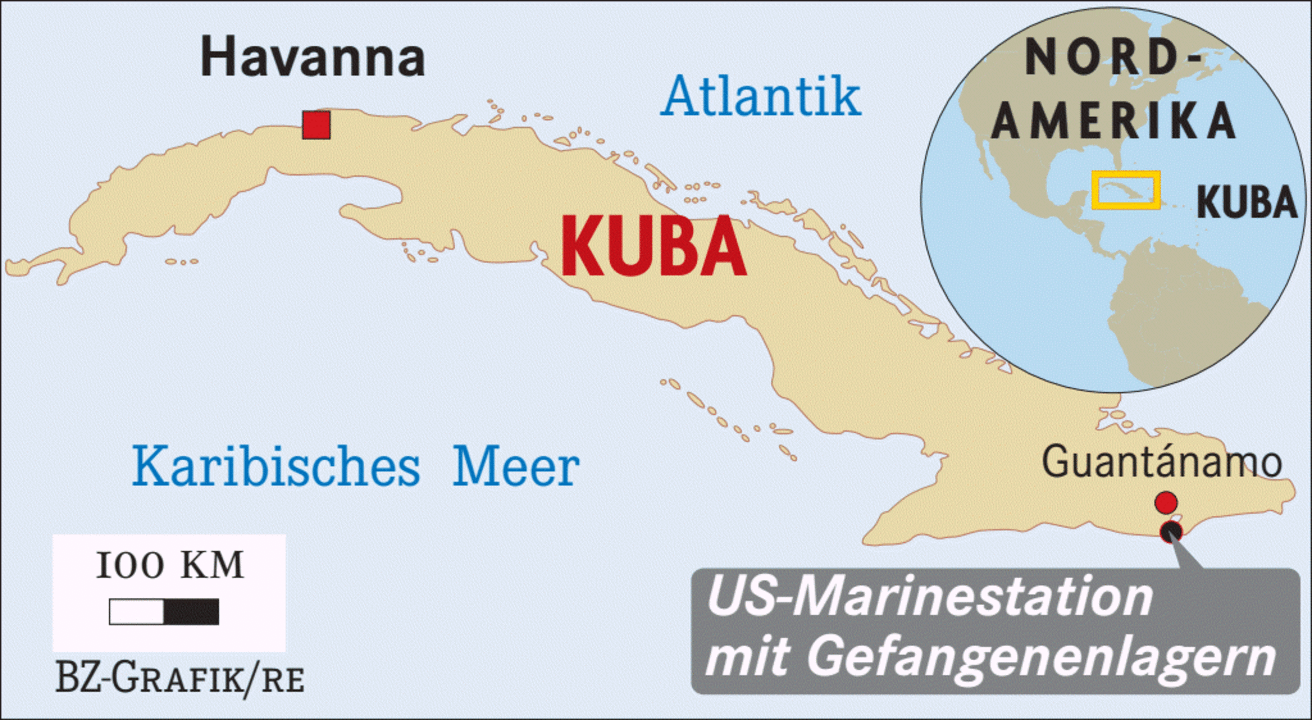 Besuch in Guantánamo Bedingt gesprächsbereit Ausland Badische Zeitung