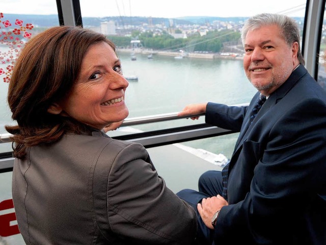 Kurt Beck will als Ministerprsident v...inisterin Malu Dreyer soll ihm folgen.  | Foto: dapd