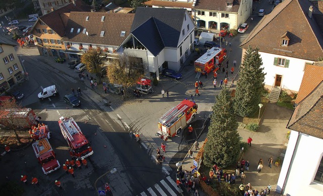 Schon immer waren die Feuerwehren Gara...t. gemeinsame Proben sind unabdingbar.  | Foto: Binner-Schwarz