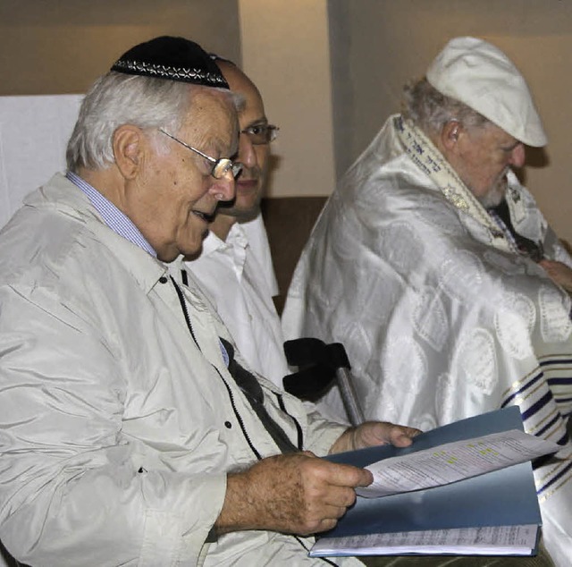 Es gibt wieder jdisches Leben in der ...25-stndigen Fastentag Jom Kippur ein.  | Foto: Sabine Model