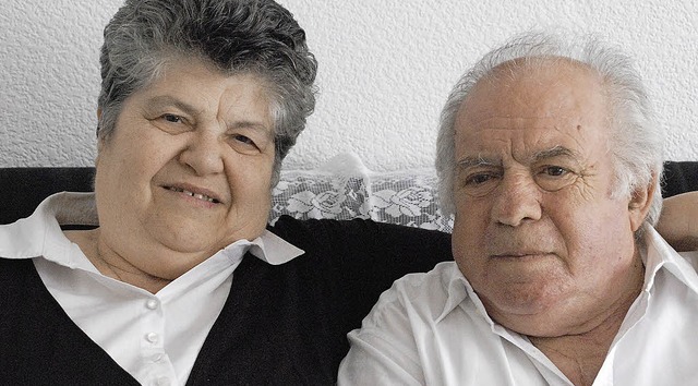 Seit 50 Jahren ein Paar: Maria und Gaetano Melle   | Foto: Maja Tolsdorf