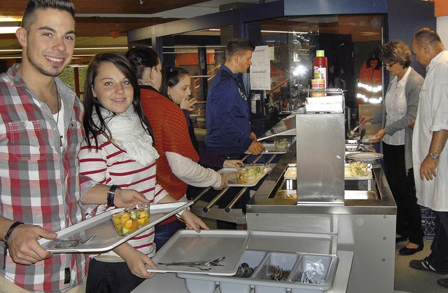 Warmes Mittagessen bekommen die Schle...udolf-Eberle-Schule in Bad Sckingen.   | Foto: Nadine Himmel