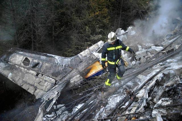 Sechs Tote bei Flugzeugabsturz in Tirol