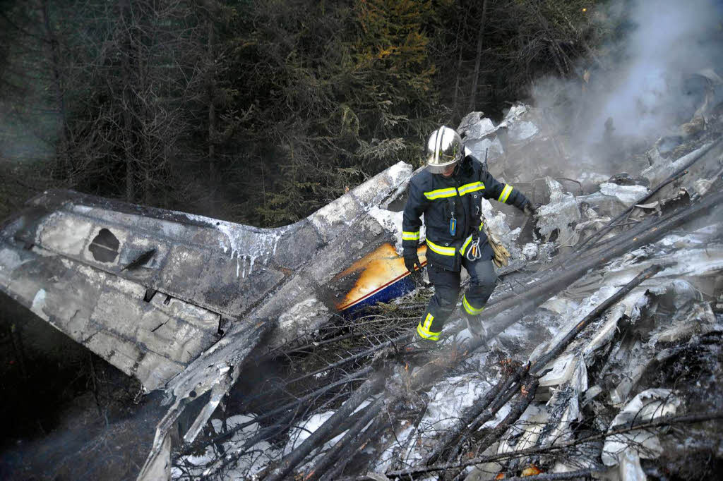 Sechs Tote bei Flugzeugabsturz in Tirol Ausland Badische Zeitung