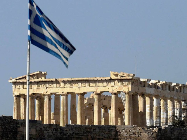 Griechenland diskutiert ber einen Zei...litrputsch im Herbst 2011 spekuliert.  | Foto: dapd