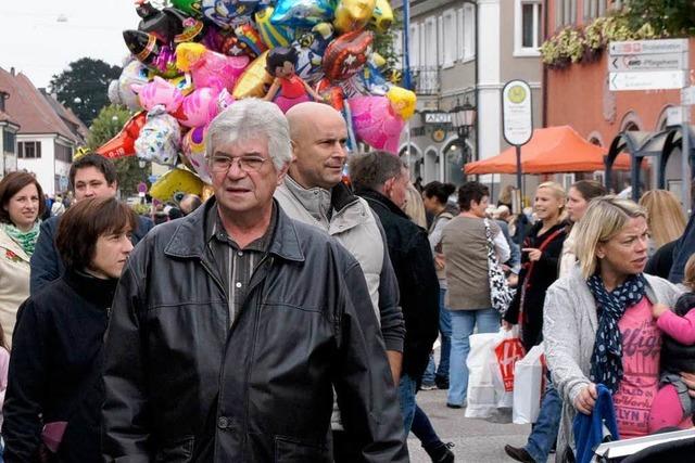 Fotos: Herbstmarkt und verkaufsoffener Sonntag in Kenzingen
