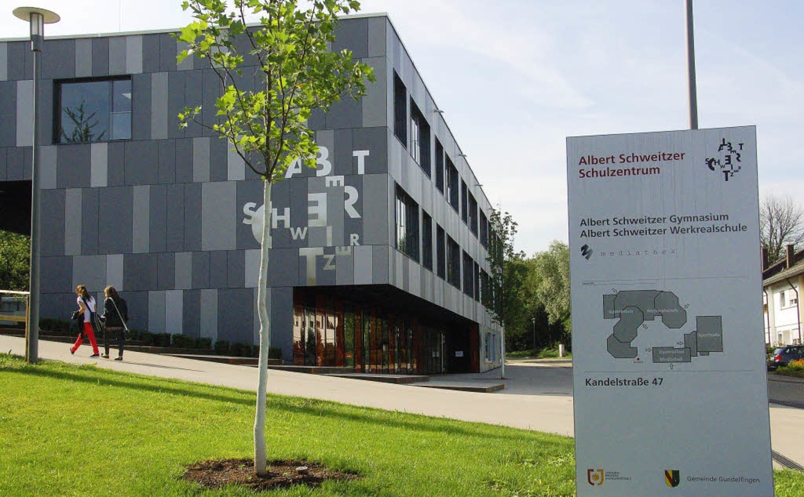 Frs  Albert-Schweitzer-Schulzentrum k...iner  Gemeinschaftsschule vorstellen.   | Foto: Frank Kiefer