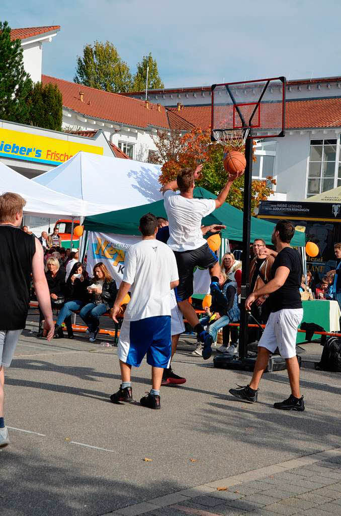 Sport und Spa standen in Binzen im Mittelpunkt der Tour de Hieber am Tag der Deutschen Einheit.