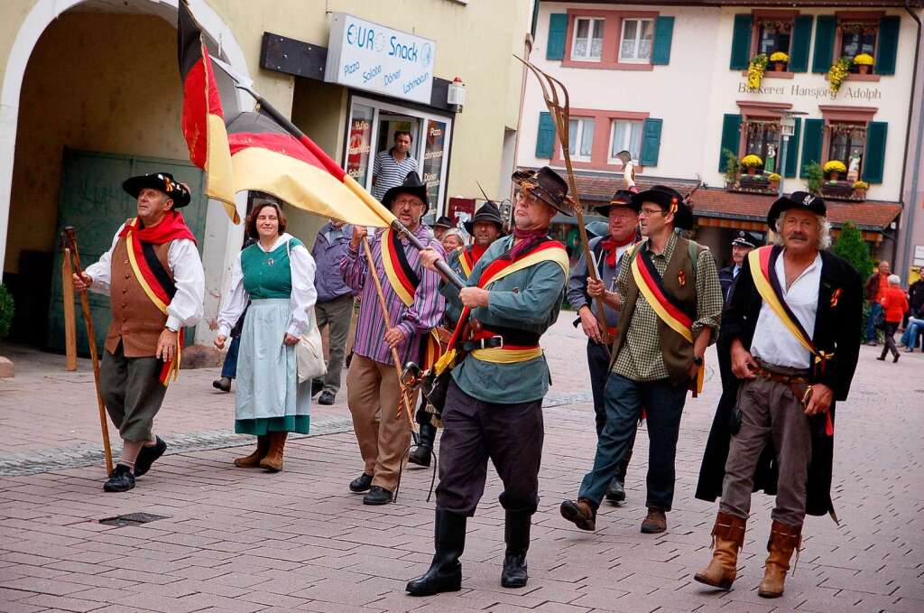 Das Historienspiel um Friedrich Hecker bewegte Massen von Menschen.