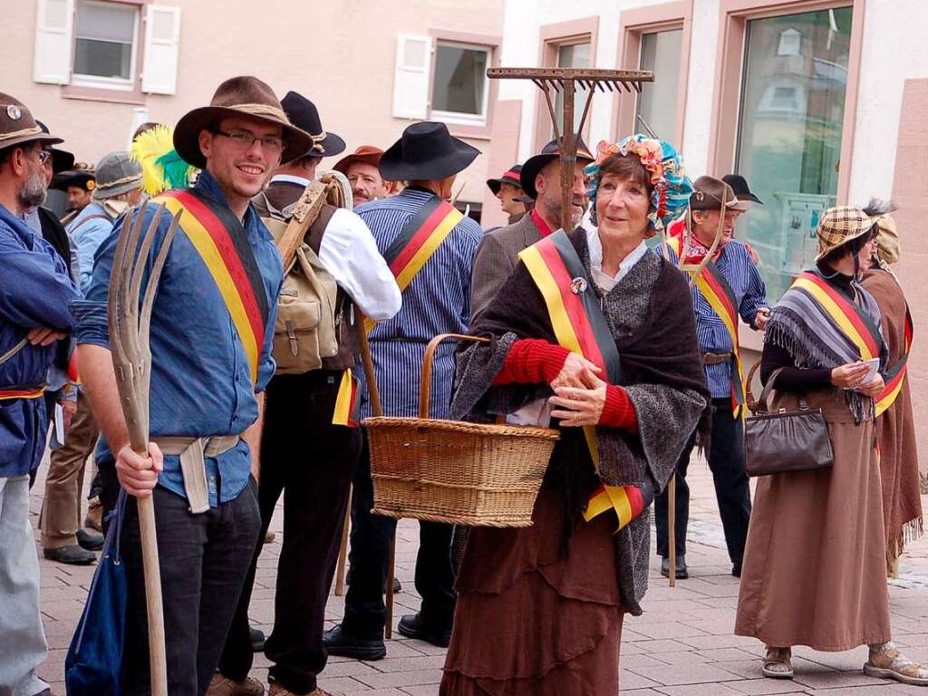 Das Historienspiel um Friedrich Hecker bewegte Massen von Menschen.