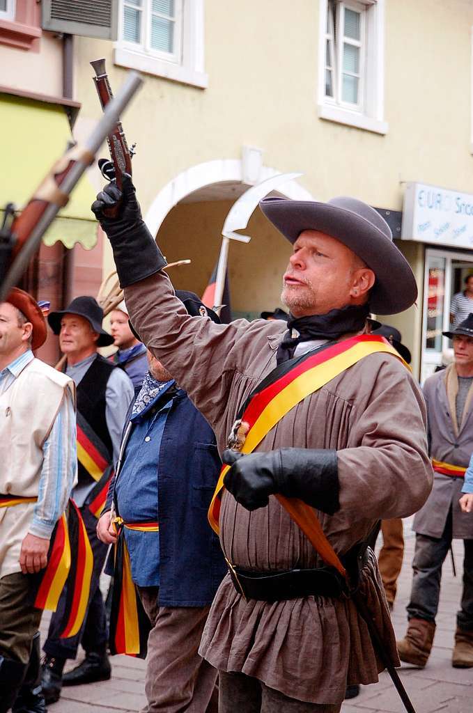 Das Historienspiel um Friedrich Hecker bewegte Massen von Menschen.