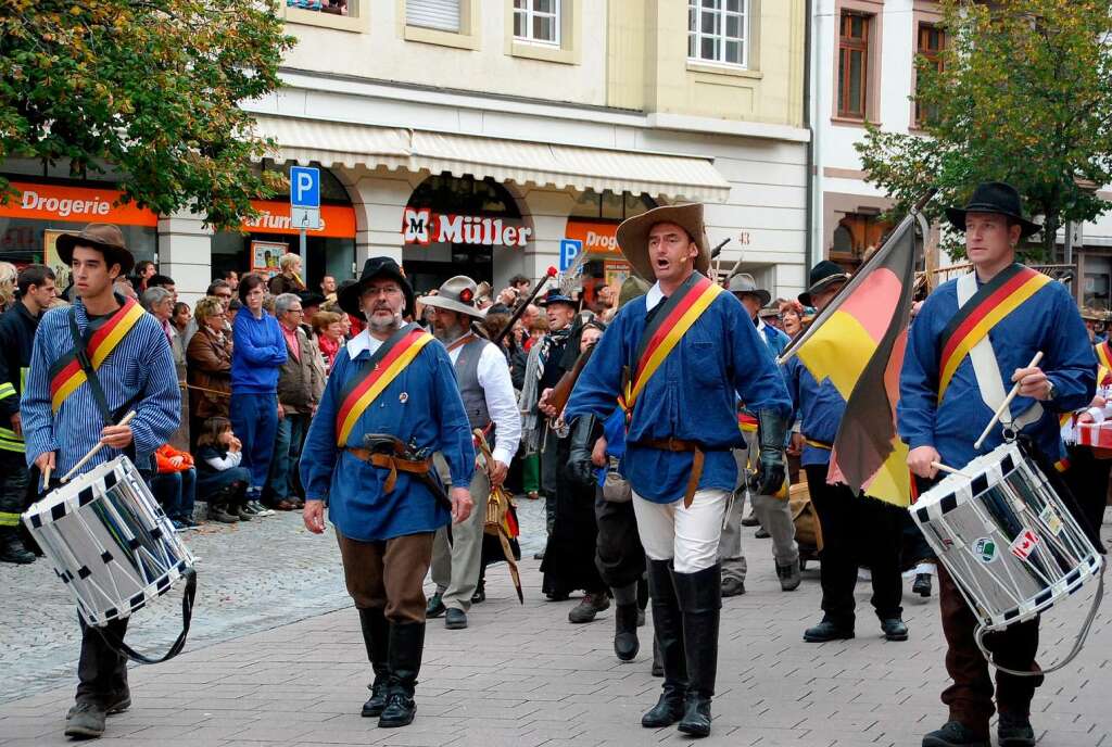 Das Historienspiel um Friedrich Hecker bewegte Massen von Menschen.