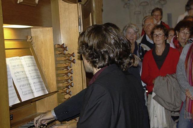 Orgelmusik, Wein und viel Natur