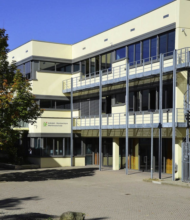 Die Mllheimer Werkrealschule war eine...nierungsprojekte im vergangenen Jahr.   | Foto: Babeck-Reinsch