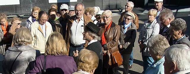 Stadtfhrung in Schiltach mit Walter Grimm   | Foto: Privat