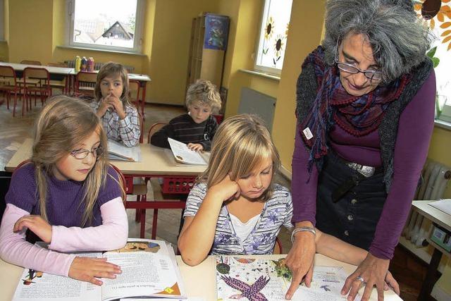 Kinder freuen sich ber groe Rume