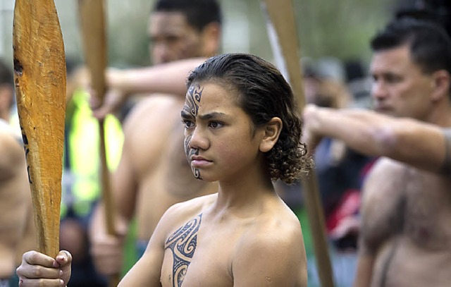 Der Tanz der Maoris  | Foto: AFP ImageForum