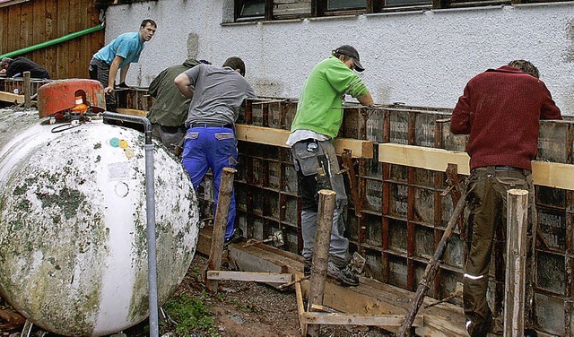 .... wird derzeit von Vereinsmitgliedern saniert.   | Foto: Chris Seifried