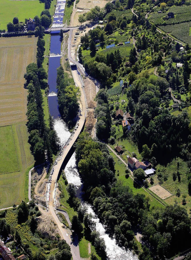 Je nher die Zollfreie in Richtung Lr...sprsidiums zum Anschluss Dammstrae.   | Foto: Erich Meyer