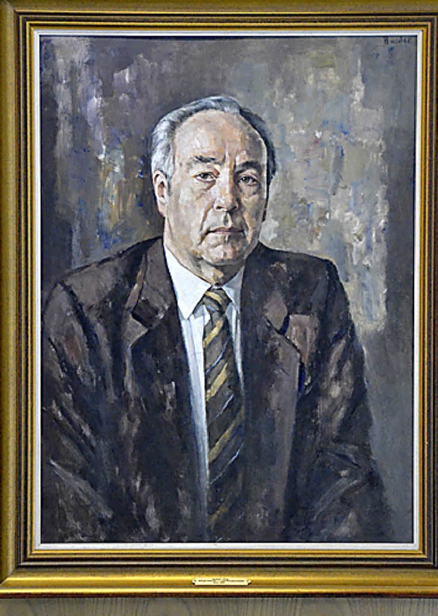 Herbert King: (Ober-)Brgermeister von 1948 bis 1988  | Foto: Peter Gerigk