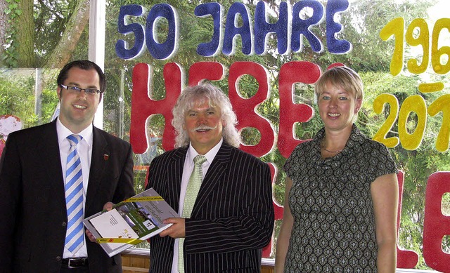 Glckwnsche zur Amtseinfhrung: der n...rieger  und Schulrtin Katharina Haag   | Foto: Michael Gottstein