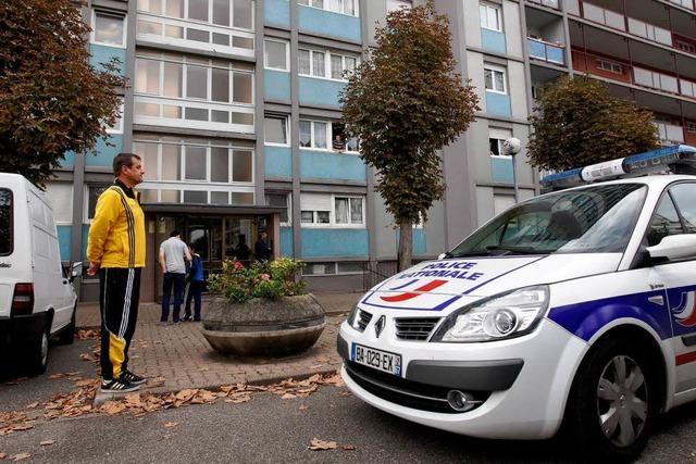 Polizei erschiet einen Mann in Straburg