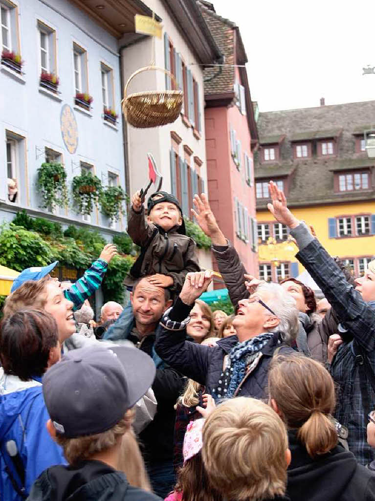 Allerlei skurrile bis unheimliche Begegnungen konnten die Besucher wieder am Sonntag im "Fabelhaften Staufen" machen.