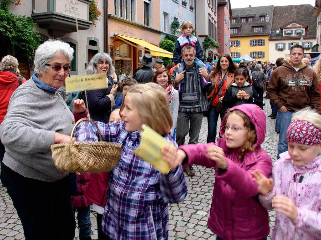 Allerlei skurrile bis unheimliche Begegnungen konnten die Besucher wieder am Sonntag im "Fabelhaften Staufen" machen.