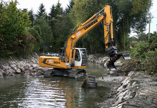 Mhlbachsanierung Ottenheim  | Foto: Martin Frenk