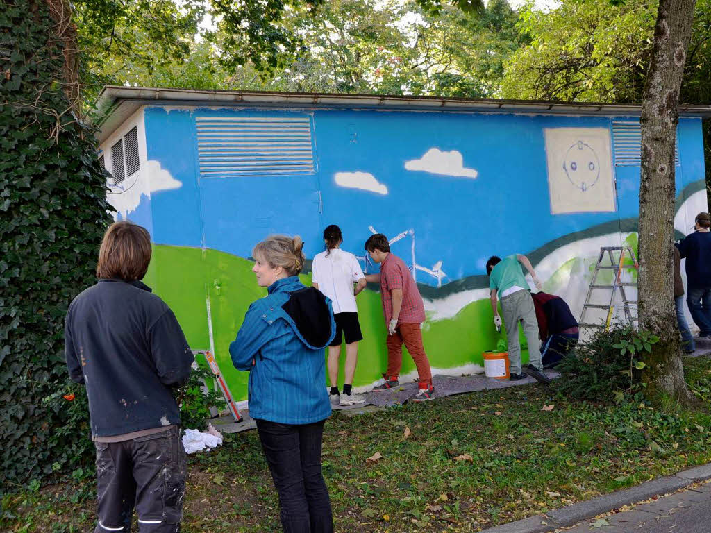 Impressionen vom Graffiti-Workshop für Zischup-Schüler Impressionen vom Graffiti-Workshop für Zischup-Schüler