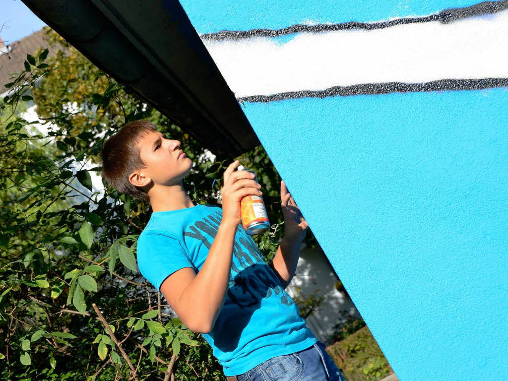 Impressionen vom Graffiti-Workshop für Zischup-Schüler Impressionen vom Graffiti-Workshop für Zischup-Schüler